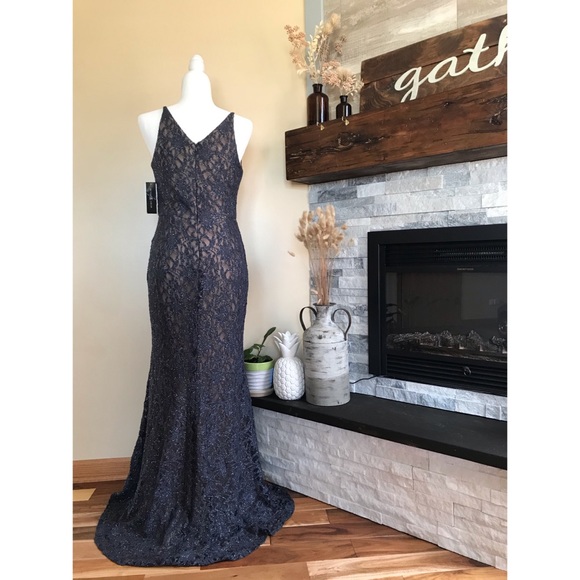 Betsy & Adam Evening Dress, 8 - Picture 3 of 10